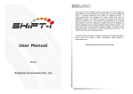 Shift-I User Manual V1.4