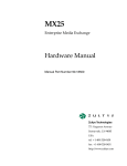 MX25 Hardware Manual (2.4.5) - LAN