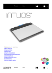 Intuos User`s Manual - Lawrence Public Library