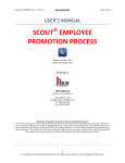 SCOUT EMPLOYEE PROMOTION PROCESS