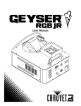 Geyser RGB Jr. User Manual Rev. 4