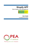 Shopify APP - PEA integrated Warehouse Management System