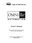 20R00-50 Omni IIe Owner`s Manual V2.13