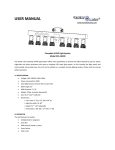 Manual for LED 8-Light Package With Stand And