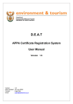 APPA User Manual