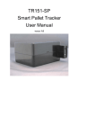 TR151-SP Smart Pallet Tracker User Manual