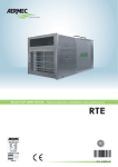 Roof-top units Aermec RTE Installation manual