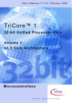 TriCore 1 v1.3: Volume1: Core Architecture