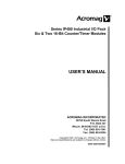 USER`S MANUAL