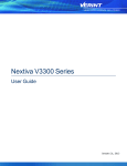 Nextiva V3300 Series User Guide