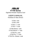 V7700 Series USER`S MANUAL