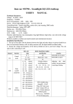 Item no: 935790 – Scandlight DJ LED Antiloop USER`S MANUAL