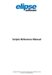 Scripts Reference Manual