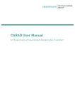 CARAD User Manual