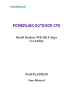 POWERLINK Outdoor CPE User Manual
