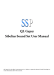 QL Gypsy Sound Set User Manual