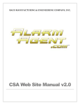 CSA Web Site Manual v2.0