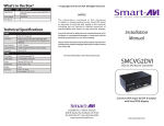View Smart-AVI SMCVG2DVI Instruction Manual