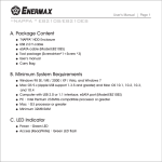 Nappa EB210 Product Guide - Enermax Technology Corporation
