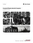 Integrated Display Industrial Computers User Manual