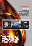 Boss BV7300 User Guide Manual - CaRadio