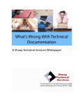 What`s wrong with technical documentation