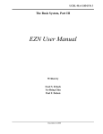 EZN User Manual - Here is some stuff to connect to!