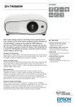 Product Sheet - Projector Central