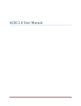 ACRS 2.0 User Manual