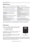 Additional Resources Product Overview