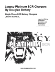 Legacy Platinum SCR Single Phase Charger