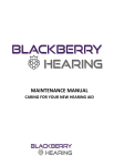 User Guide - Blackberry Hearing