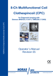 Manual CPC 8-Ch Multipurpose Coil - Noras MRI products