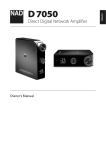 NAD D-7050 Amp Manual (PDF Format)