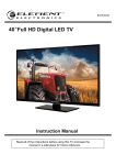 40 Full HD Digital LED TV - Webcollage Content Publisher