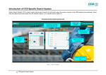 Introduction of CCD Specific Search System