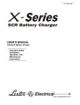 USER`S MANUAL - Lester Electrical