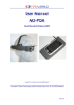 User Manual M3-PDA