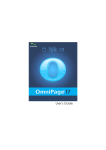 OmniPage 17 User Manual