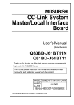 CC-Link System Master/Local Interface Board User`s Manual