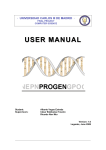 user manual user manual - Universidad Carlos III de Madrid