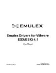 ESX/ESXi 4.1 - User Manual