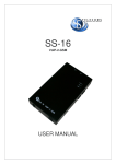 SS-16 USER MANUAL