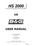 HS2000 User Manual