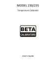 Beta 230 & 235 User Manual