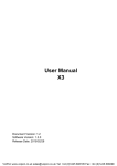 Fanvil X3 User Manual