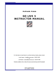 go live 5 instructor manual - UITS