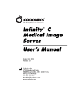 Infinity C User`s Manual