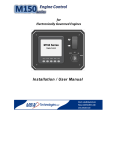 Installation / User Manual M150series