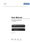 Instruction Manual - North American Cable Equipment